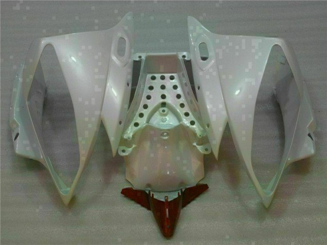 Carenado Yamaha R6 2006-2007 - Blanco Marrón Carenado Yamaha R6 2006-2007 - Blanco Marrón