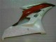 Carenado Yamaha R6 2006-2007 - Blanco Marrón Carenado Yamaha R6 2006-2007 - Blanco Marrón