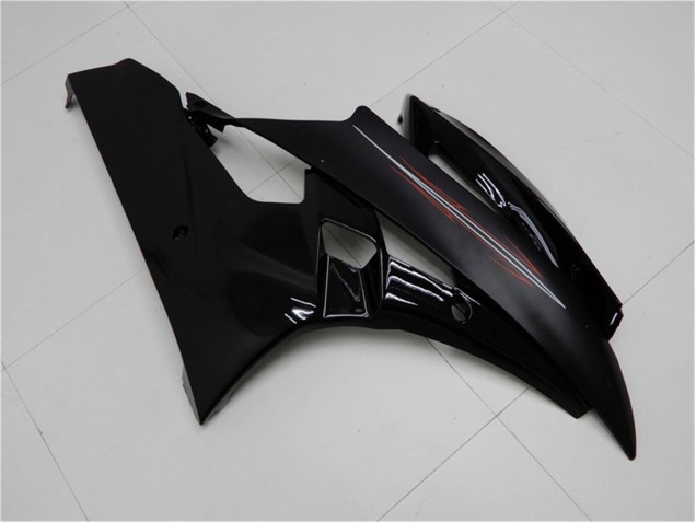 Carenado Yamaha R6 2006-2007 - Brillante Negro Mate Carenado Yamaha R6 2006-2007 - Brillante Negro Mate