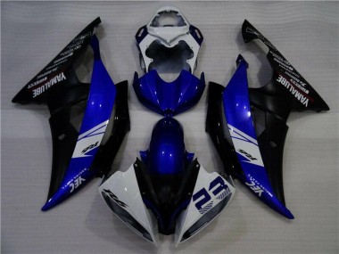 Carenado Yamaha R6 2008-2016 - Azul Blanco Negro YEC 23