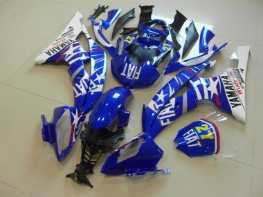 Carenado Yamaha R6 2008-2016 - Azul Estrella Fiat