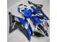 Carenado Yamaha R6 2008-2016 - Blanco Azul Negro Carenado Yamaha R6 2008-2016 - Blanco Azul Negro