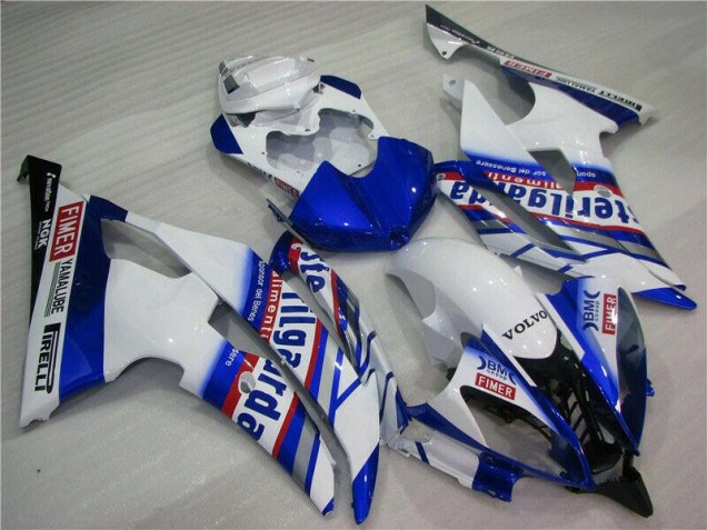 Carenado Yamaha R6 2008-2016 - Blanco Azul Sterilgarda Volvo