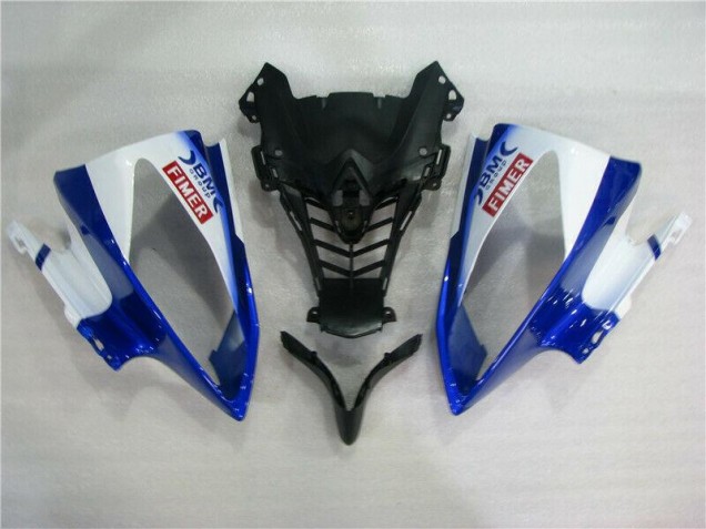 Carenado Yamaha R6 2008-2016 - Blanco Azul Sterilgarda Volvo