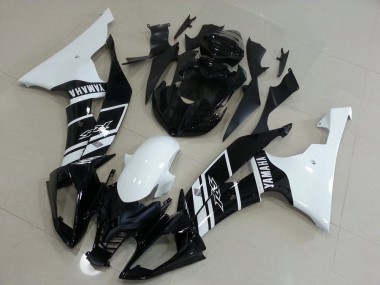Carenado Yamaha R6 2008-2016 - Blanco & Negro