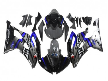 Carenado Yamaha R6 2008-2016 - Gris Azul Tiburón