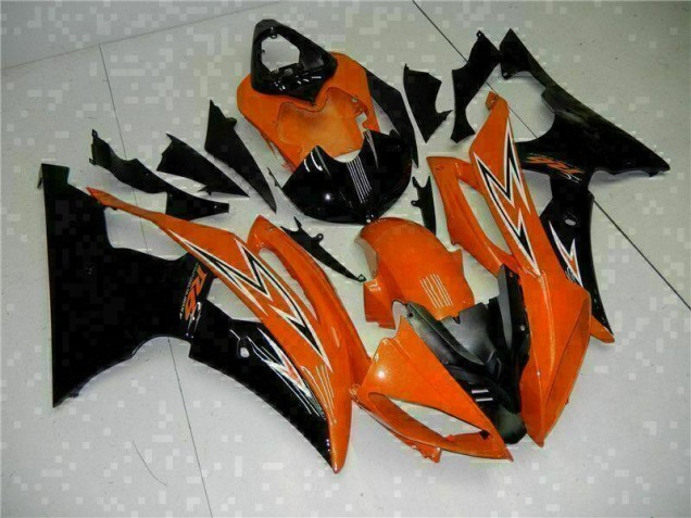 Carenado Yamaha R6 2008-2016 - Naranja Negro