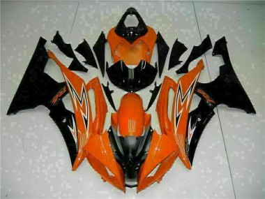 Carenado Yamaha R6 2008-2016 - Naranja Negro