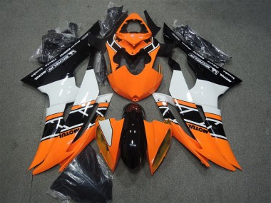 Carenado Yamaha R6 2008-2016 - Naranja Negro Motul