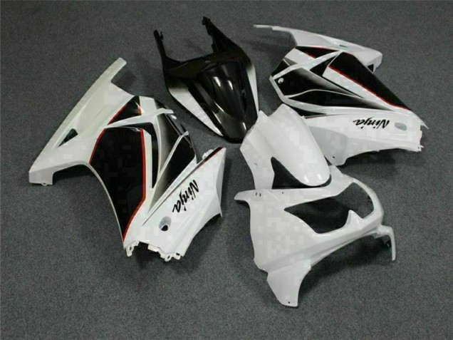 Carenados Kawasaki EX250 2008-2012 - Blanco Negro Ninja Carenados Kawasaki EX250 2008-2012 - Blanco Negro Ninja