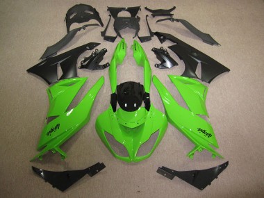 Carenados Kawasaki ZX6R 2009-2012 - Negro Verde