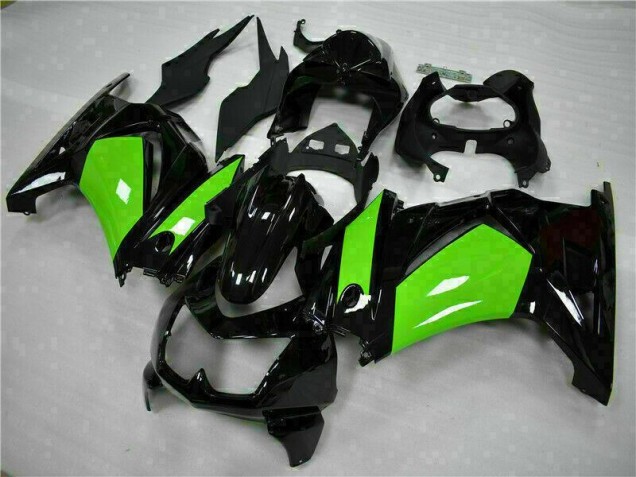 Carrocería Kawasaki EX250 2008-2012 - Negro Verde Carrocería Kawasaki EX250 2008-2012 - Negro Verde