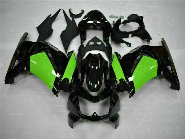 Carrocería Kawasaki EX250 2008-2012 - Negro Verde Carrocería Kawasaki EX250 2008-2012 - Negro Verde