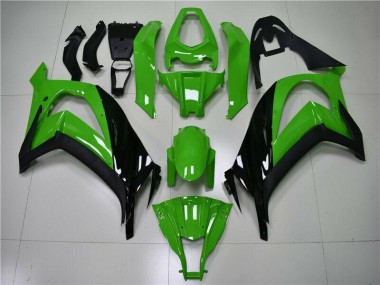 Carrocería Kawasaki ZX10R 2011-2015 - Verde Negro