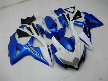 Carrocería Suzuki GSXR 600 / 750 K8 2008-2010 - Azul Blanco