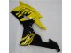 Carrocería Yamaha R6 2008-2016 - Amarillo Negro Carrocería Yamaha R6 2008-2016 - Amarillo Negro