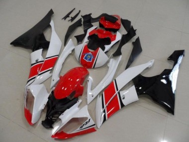 Carrocería Yamaha R6 2008-2016 - Rojo Blanco Negro