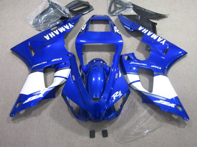 Inyección Kit Carenado Yamaha R1 2002-2003 - Azul Blanco Inyección Kit Carenado Yamaha R1 2002-2003 - Azul Blanco