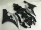 Inyección Kit Carenado Yamaha R6 2006-2007 - Plata Negro Inyección Kit Carenado Yamaha R6 2006-2007 - Plata Negro