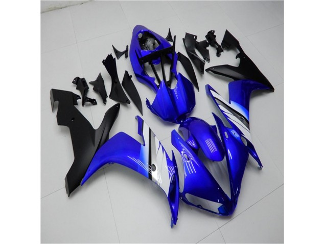 Inyección Kits Carenado Yamaha R1 2004-2006 - Azul Blanco Negro Inyección Kits Carenado Yamaha R1 2004-2006 - Azul Blanco Negro