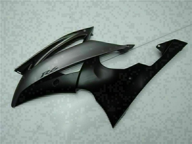Inyección Kits Carenado Yamaha R6 2008-2016 - Gris Negro Inyección Kits Carenado Yamaha R6 2008-2016 - Gris Negro