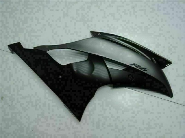 Inyección Kits Carenado Yamaha R6 2008-2016 - Gris Negro Inyección Kits Carenado Yamaha R6 2008-2016 - Gris Negro