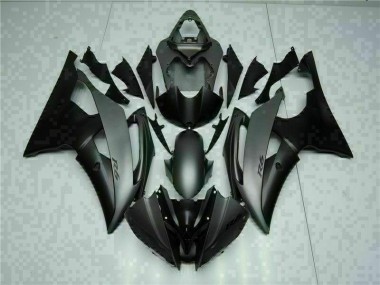 Inyección Kits Carenado Yamaha R6 2008-2016 - Gris Negro