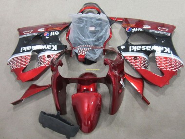 Kit Carenado ABS Completo Kawasaki ZX6R 2000-2002 - Rojo