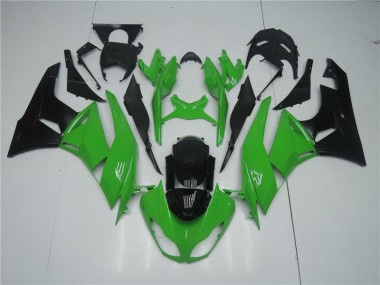 Kit Carenado ABS Completo Kawasaki ZX6R 2009-2012 - Verde Negro