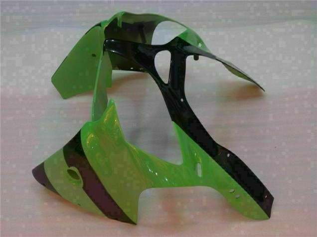 Kit Carenado Inyección Kawasaki ZX6R 2000-2002 - Verde Negro Kit Carenado Inyección Kawasaki ZX6R 2000-2002 - Verde Negro