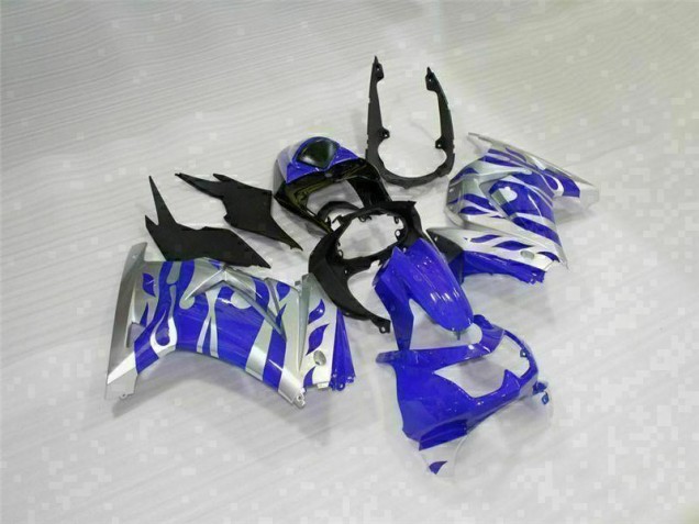 Kit Carenado Kawasaki EX250 2008-2012 - Azul Negro Kit Carenado Kawasaki EX250 2008-2012 - Azul Negro