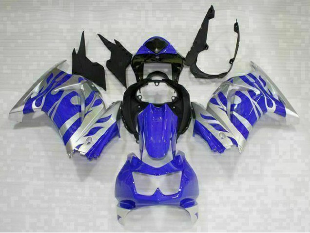 Kit Carenado Kawasaki EX250 2008-2012 - Azul Negro Kit Carenado Kawasaki EX250 2008-2012 - Azul Negro