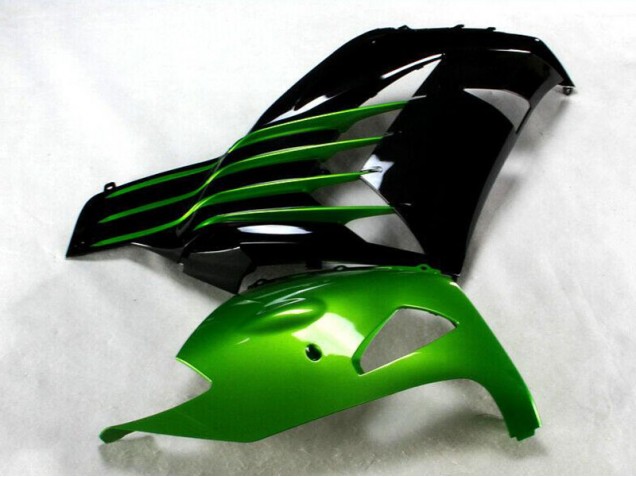 Kit Carenado Kawasaki ZX14R ZZR 1400 2012-2021 - Negro Verde Kit Carenado Kawasaki ZX14R ZZR 1400 2012-2021 - Negro Verde