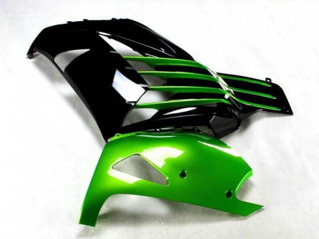 Kit Carenado Kawasaki ZX14R ZZR 1400 2012-2021 - Negro Verde Kit Carenado Kawasaki ZX14R ZZR 1400 2012-2021 - Negro Verde