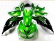 Kit Carenado Kawasaki ZX14R ZZR 1400 2012-2021 - Negro Verde Kit Carenado Kawasaki ZX14R ZZR 1400 2012-2021 - Negro Verde