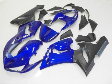 Kit Carenado Kawasaki ZX6R 2005-2006 - Azul Negro