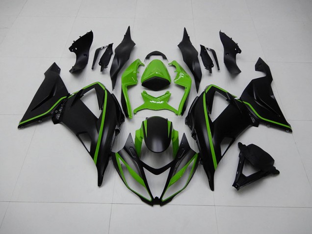 Kit Carenado Kawasaki ZX6R 2013-2018 - Negro Verde