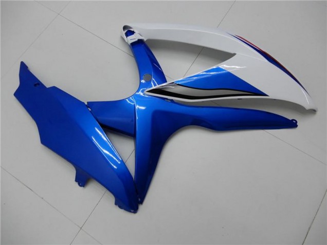 Kit Carenado Suzuki GSXR 600 / 750 K8 2008-2010 - Blanco Azul Kit Carenado Suzuki GSXR 600 / 750 K8 2008-2010 - Blanco Azul