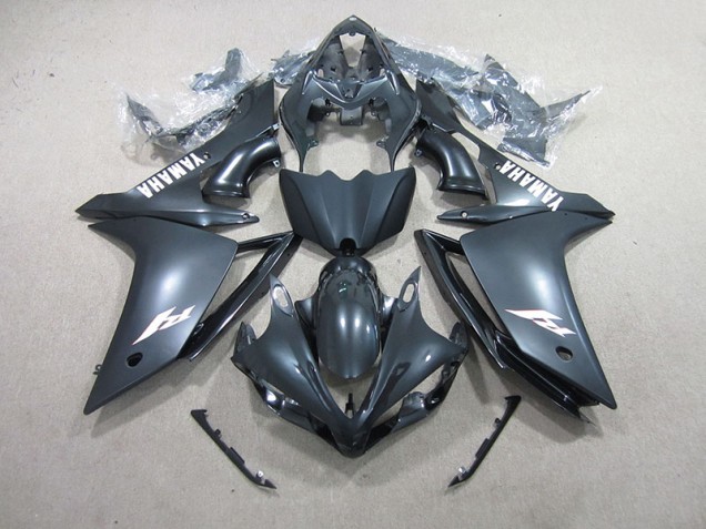 Kit Carenado Yamaha R1 2007-2008 - Negro Blanco Calcomanía Kit Carenado Yamaha R1 2007-2008 - Negro Blanco Calcomanía
