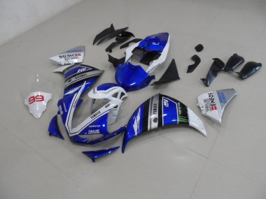 Kit Carenado Yamaha R1 2009-2011 - Azul Blanco