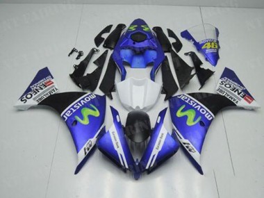 Kit Carenado Yamaha R1 2012-2014 - Azul Blanco Negro