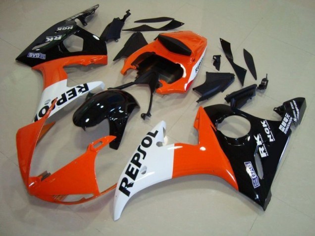 Kit Carenado Yamaha R6 2003-2005 - Repsol Kit Carenado Yamaha R6 2003-2005 - Repsol