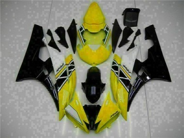 Kit Carenado Yamaha R6 2006-2007 - Amarillo Negro
