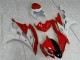 Kit Carenado Yamaha R6 2006-2007 - Rojo Blanco Kit Carenado Yamaha R6 2006-2007 - Rojo Blanco