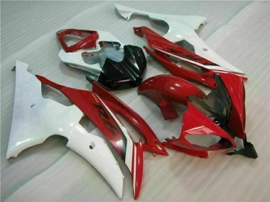 Kit Carenado Yamaha R6 2008-2016 - Rojo Blanco