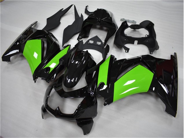 Kit Completo Carenado Kawasaki EX250 2008-2012 - Negro Verde Kit Completo Carenado Kawasaki EX250 2008-2012 - Negro Verde