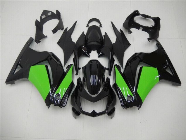 Kit Completo Carenado Kawasaki EX250 2008-2012 - Negro Verde Kit Completo Carenado Kawasaki EX250 2008-2012 - Negro Verde