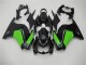 Kit Completo Carenado Kawasaki EX250 2008-2012 - Negro Verde Kit Completo Carenado Kawasaki EX250 2008-2012 - Negro Verde
