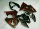 Kit Completo Carenado Kawasaki ZX6R 2000-2002 - Negro Rojo Llama Kit Completo Carenado Kawasaki ZX6R 2000-2002 - Negro Rojo Llama