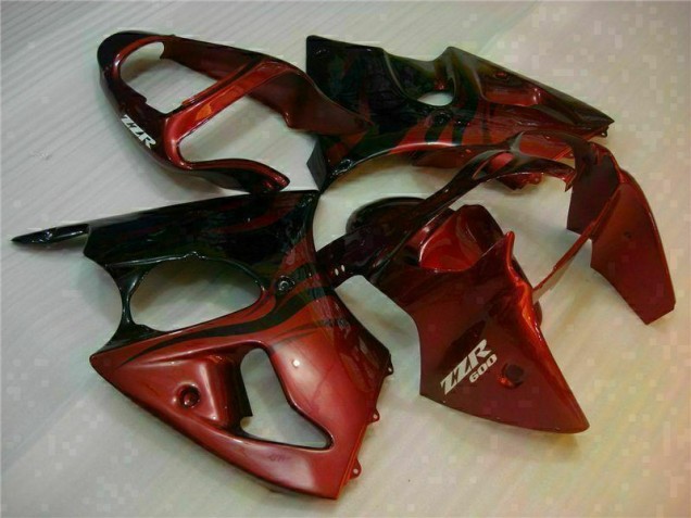 Kit Completo Carenado Kawasaki ZX6R 2000-2002 - Rojo Kit Completo Carenado Kawasaki ZX6R 2000-2002 - Rojo